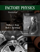 Factory Physics:  by Wallace J. Hopp, Mark L. Spearman